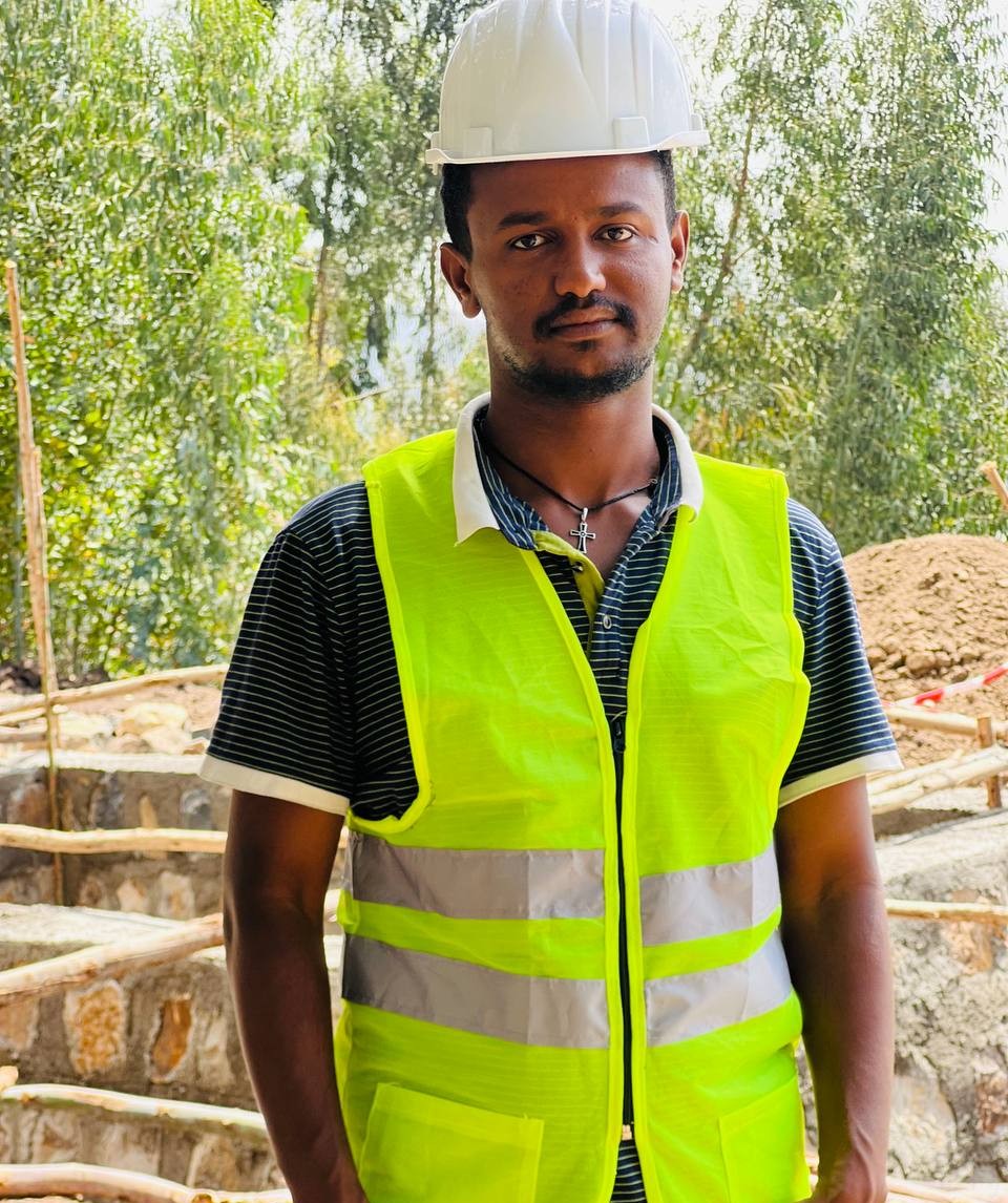 Portrait of Eyob Asefa, Project Coordinator